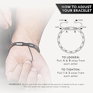 Amazon.com: RTZN® Black Onyx Bracelet for Men – Premium Artisan